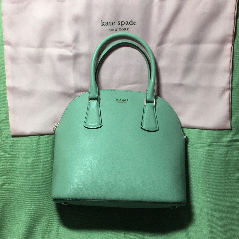 Kate Spade Sylvia large Dome Satchel Lt Pistachio